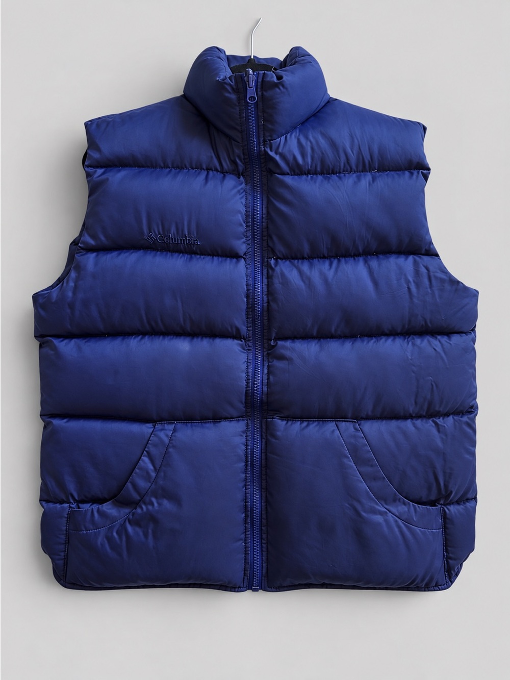 Vintage Columbia Royal Blue Down Puffer Vest Women’s M